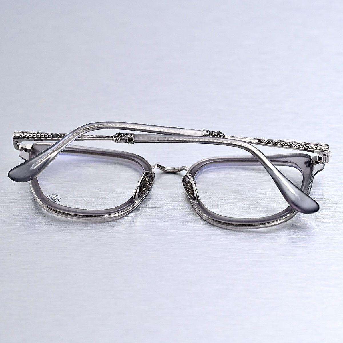 Chrome Hearts CHROME HEARTS STRAPADICTOME MATTE GRAPHITE SS GLASSES Size ONE SIZE - 8 Thumbnail