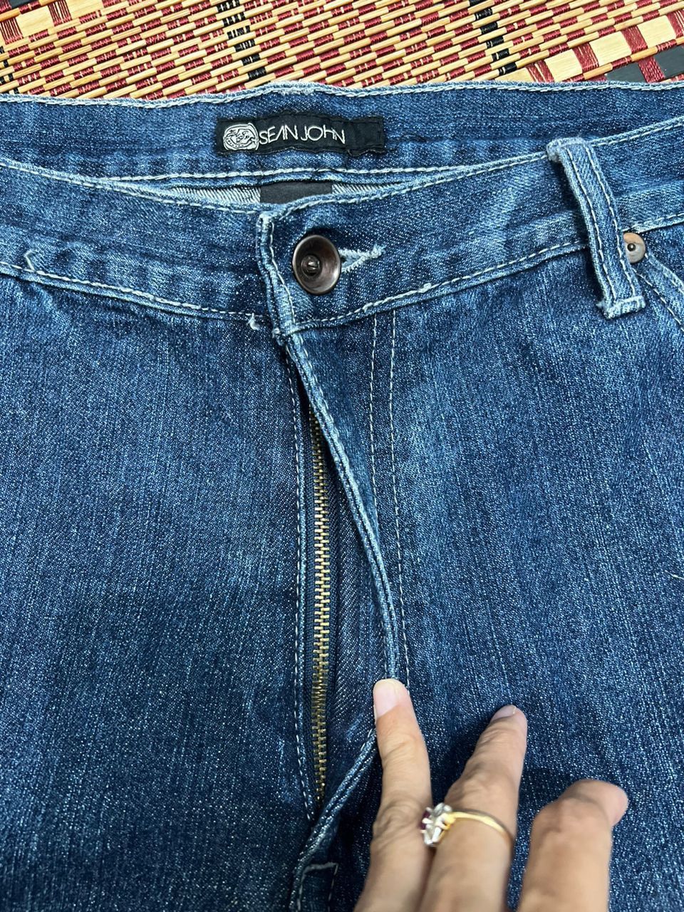 Sean John Sean John Embroidery Denim Baggy Jeans Size US 40 / EU 56 - 3 Thumbnail