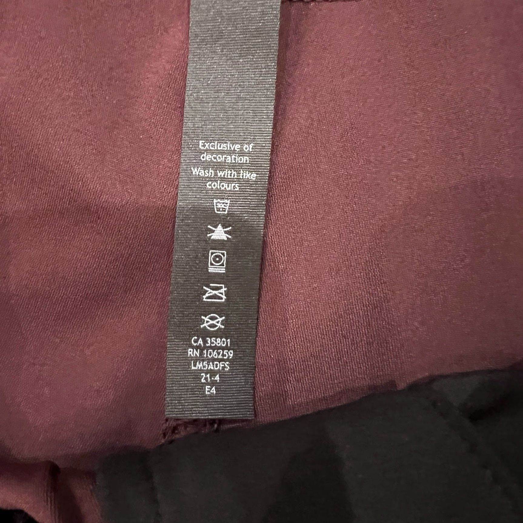 Lululemon Lululemon Commission ABC Pant Pants Mens 38x31 Burgundy Chino Classic Fit Size US 38 / EU 54 - 4 Thumbnail