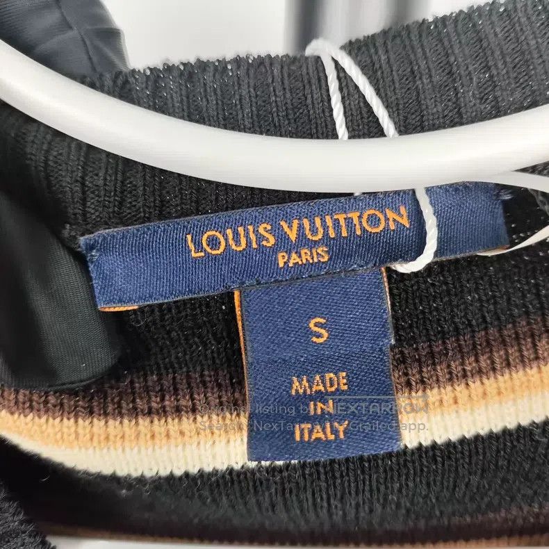 Louis Vuitton Louis Vuitton Striped cashmere sweater with presbyopic dec Size S / US 4 / IT 40 - 3 Thumbnail