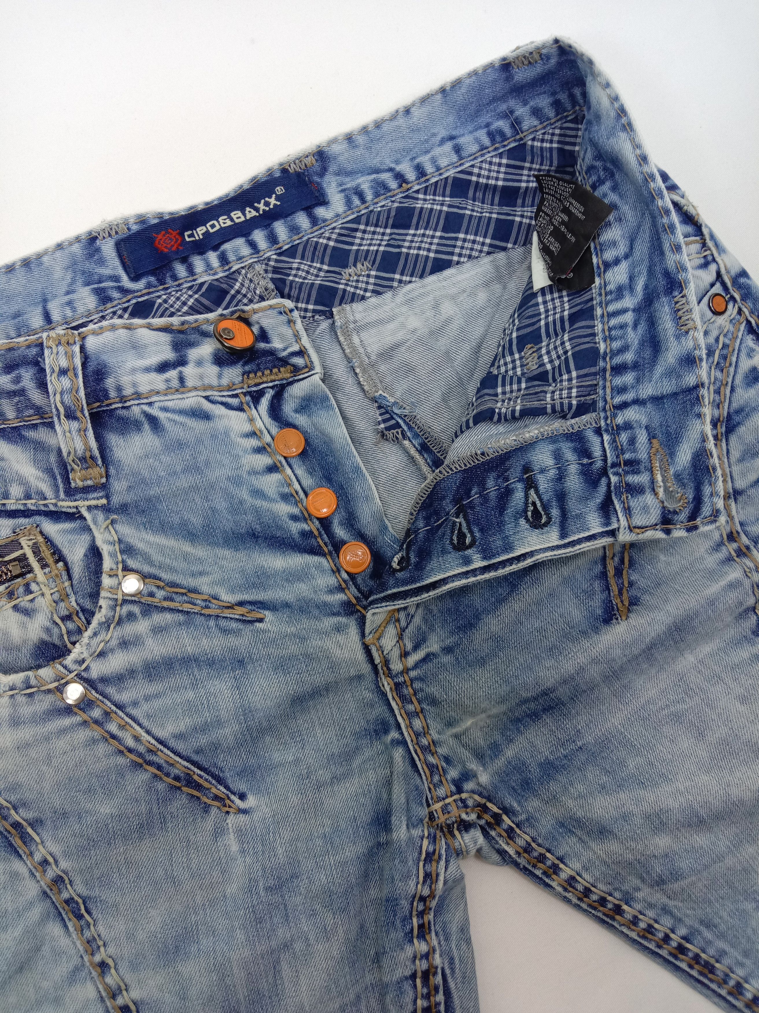 Seditionaries Vintage Japanese Cipo Baxx Avant Garge Jeans Size US 30 / EU 46 - 9 Thumbnail