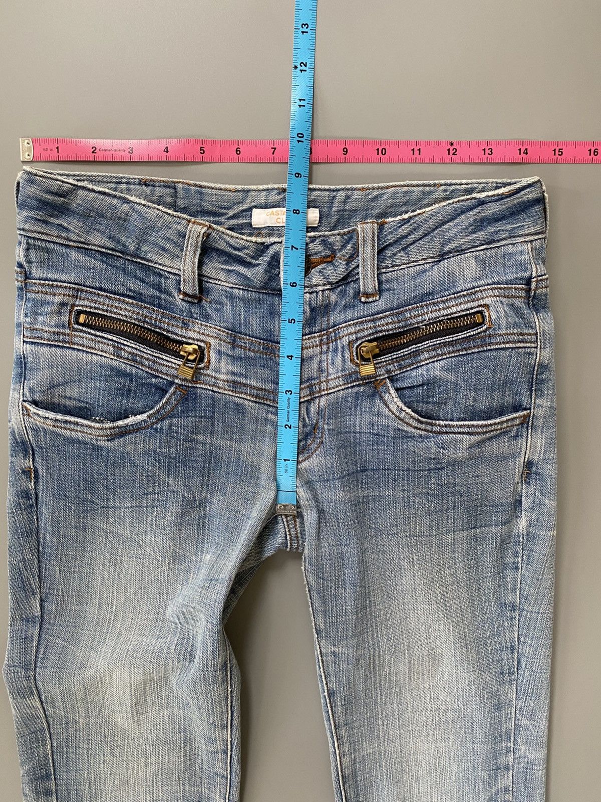 Japanese Brand vintage "Castanets Club" denim jeans Size 29" - 8 Thumbnail