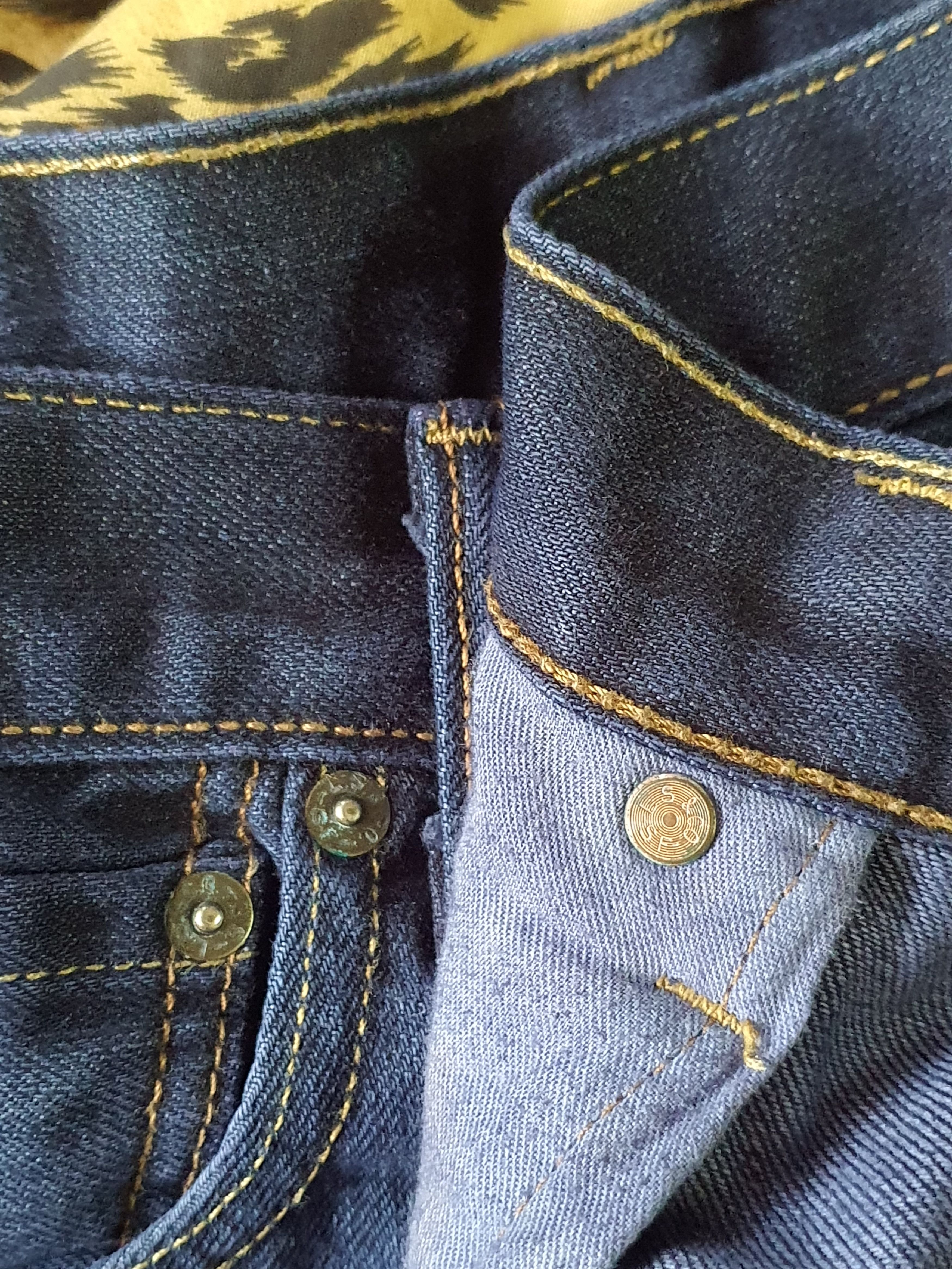 Levi's Levi Strauss & Co. 501 Straight Cut Denim Size US 32 / EU 48 - 15 Thumbnail