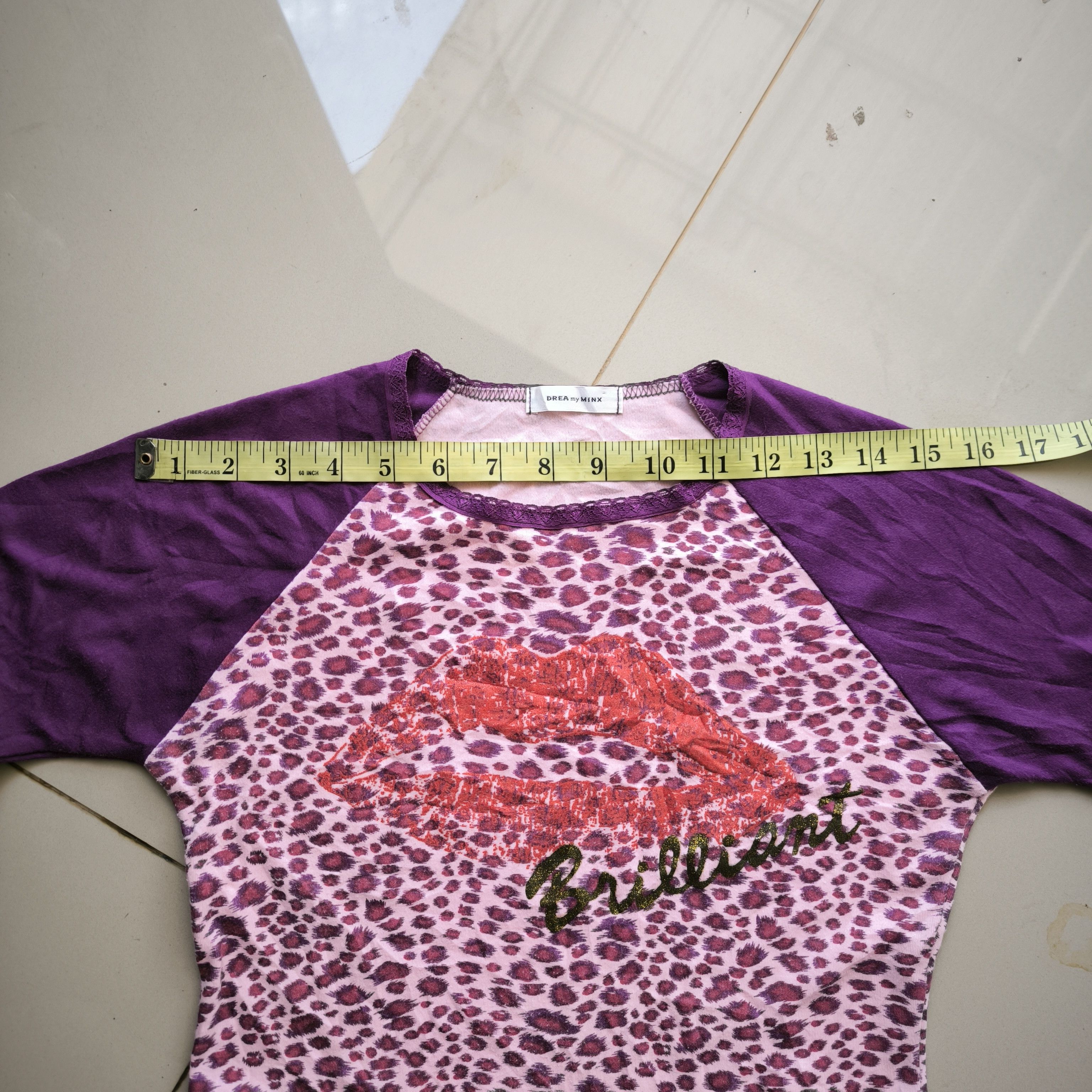 Japanese Brand × Vintage Y2K style leopard longsleeve tshirt Size M / US 6-8 / IT 42-44 - 4 Thumbnail