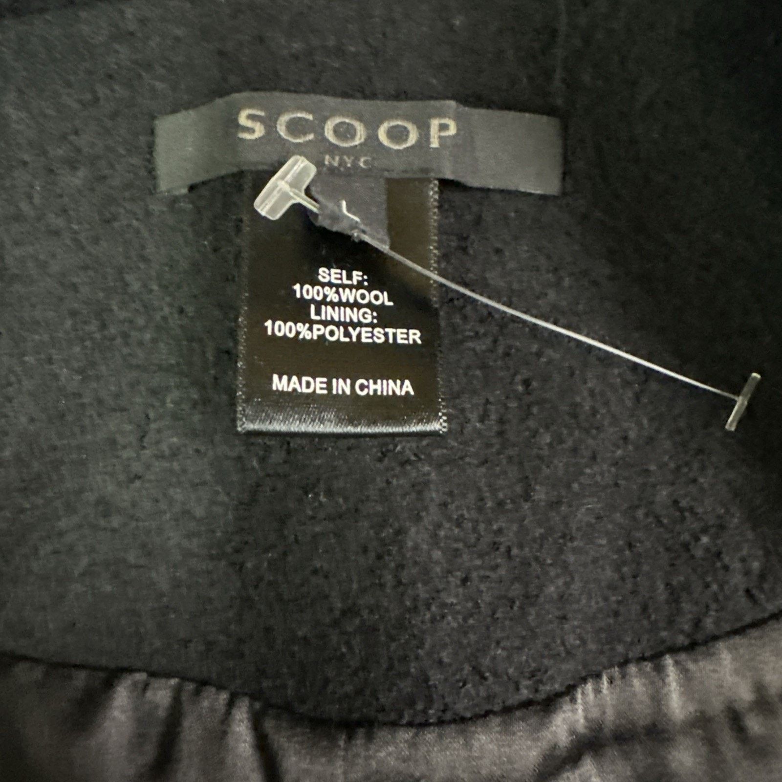 SCOOP Scoop NYC Sleeveless Black Trench Coat Size Large Size L / US 10 / IT 46 - 3 Thumbnail