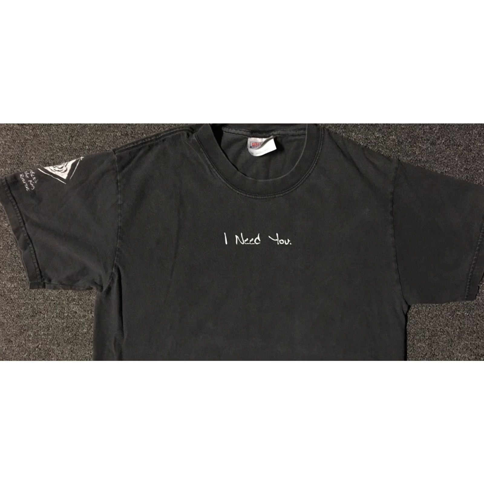 Vintage Vtg Jesus I Need You Cruxifix Faded Shirt S Black Men T-Shirt Religion Grunge 90s Jesus Christ Short Sleeve Size S Mens Size US S / EU 44-46 / 1 - 7 Thumbnail