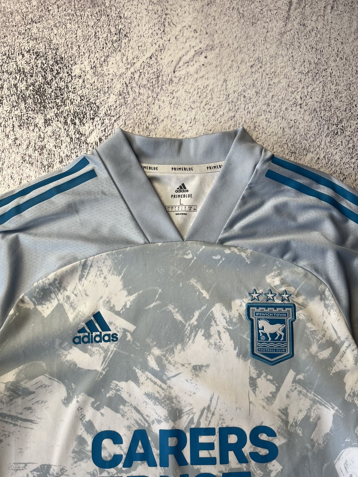 Adidas IPSWICH Football Shirt Men's L ADIDAS Away 2020-202 20/21 Size US L / EU 52-54 / 3 - 5 Thumbnail