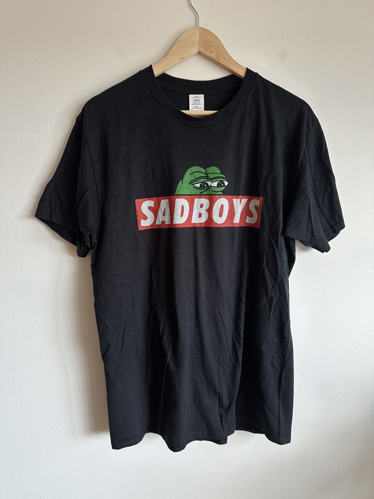 Other Sad Boys Pepe Japan Tee streetwear rare meme swag Size US M / EU 48-50 / 2 - 1 Thumbnail