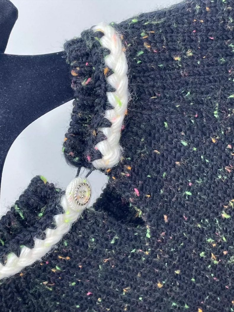 Chanel Chanel 24K colourful spot knitted sweater 2504-Nextarrow Size XS / US 0-2 / IT 36-38 - 3 Thumbnail