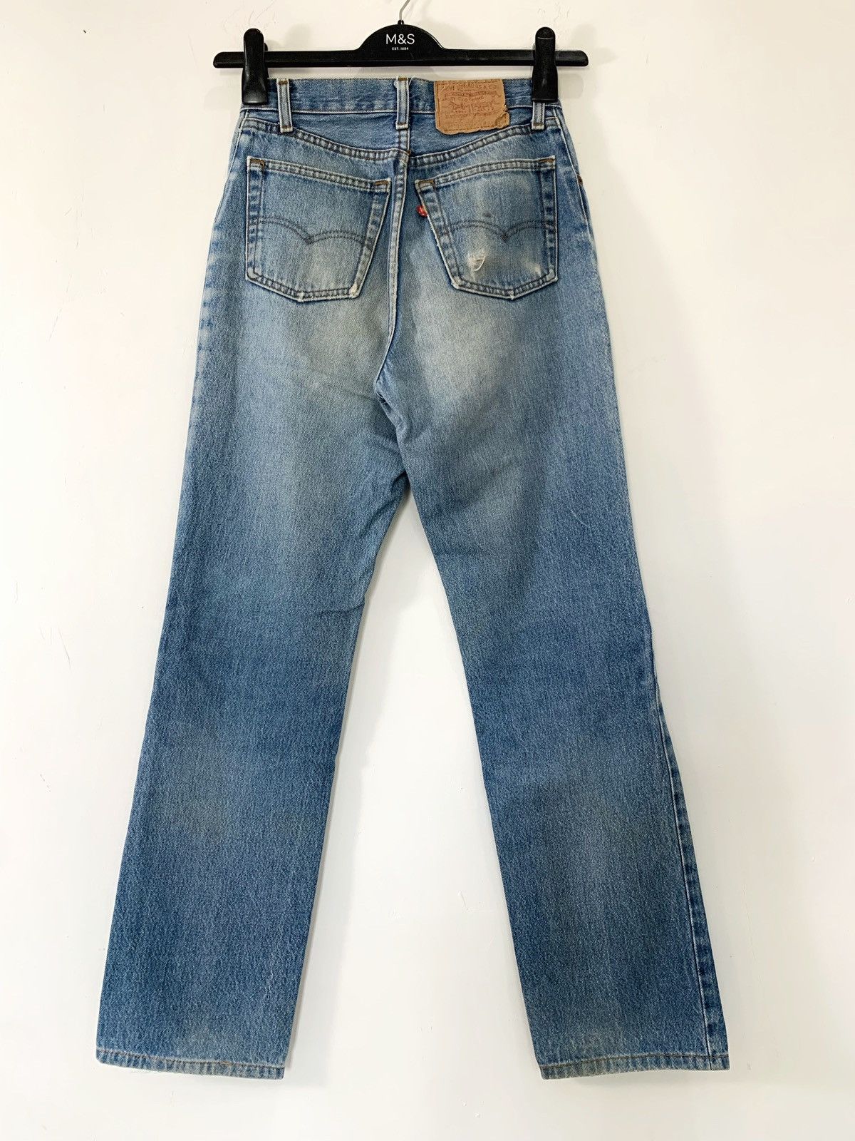 Levi's Vintage Clothing 80s levis 501 vintage jeans usa made Size US 27 - 2 Thumbnail