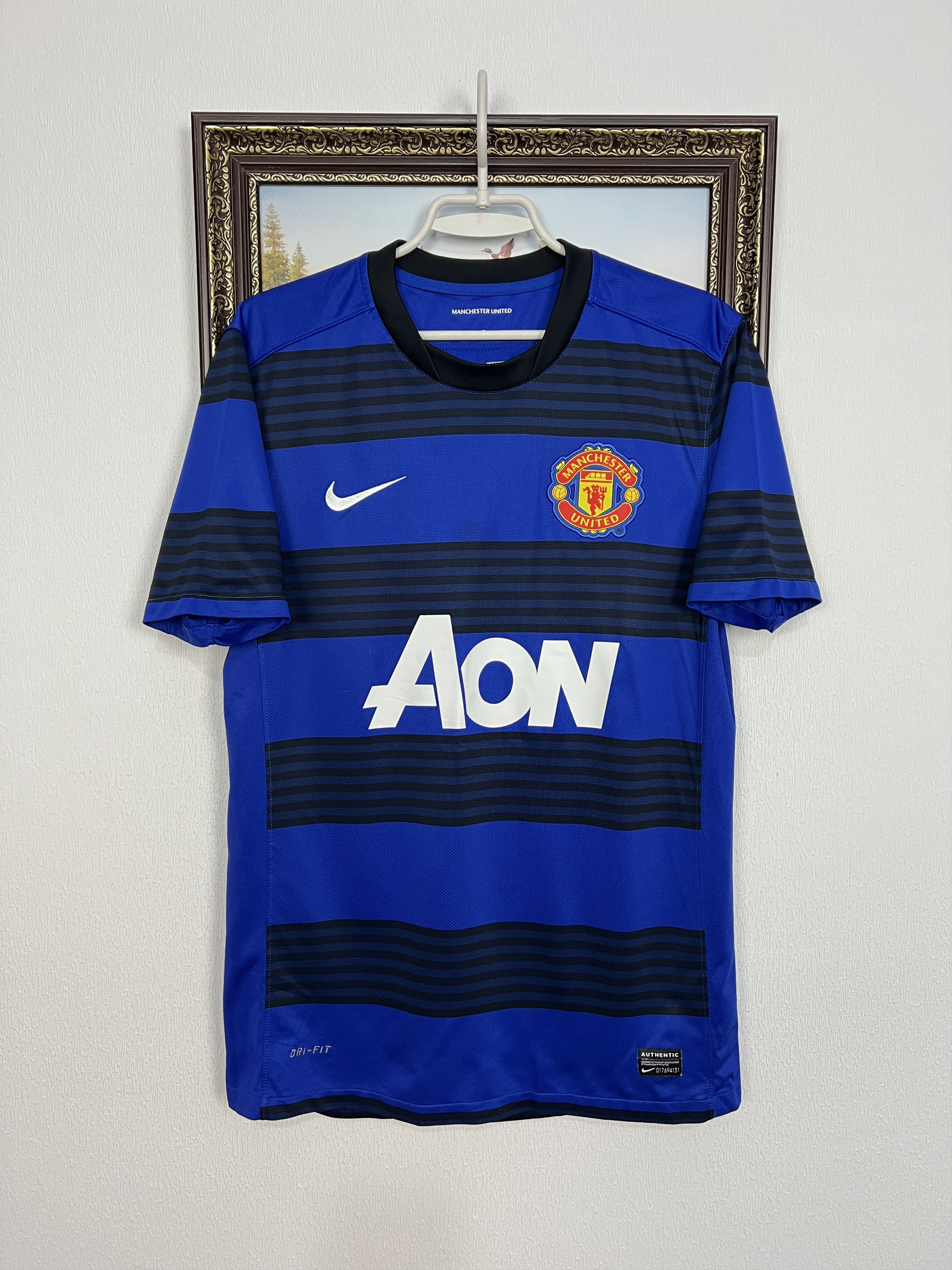 Nike Manchester United Away football shirt Soccer Jersey Trikot Size US M / EU 48-50 / 2 - 1 Thumbnail