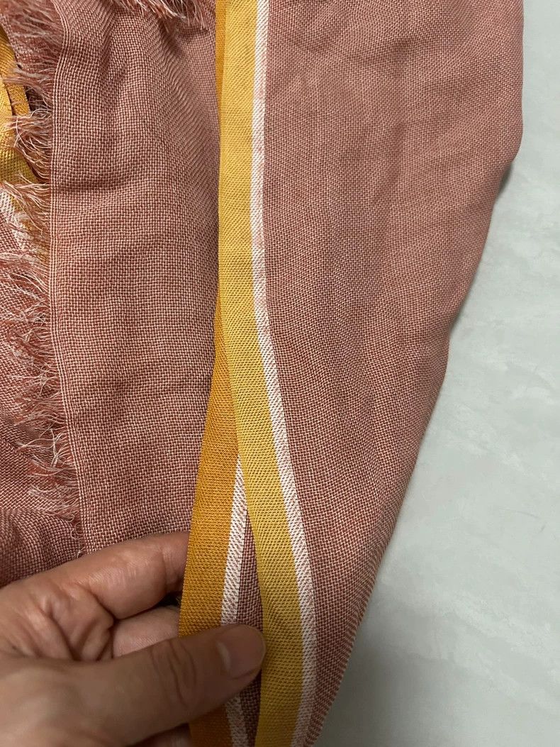 Loro Piana LORO PIANA Rose pink long scarf Size ONE SIZE - 5 Thumbnail