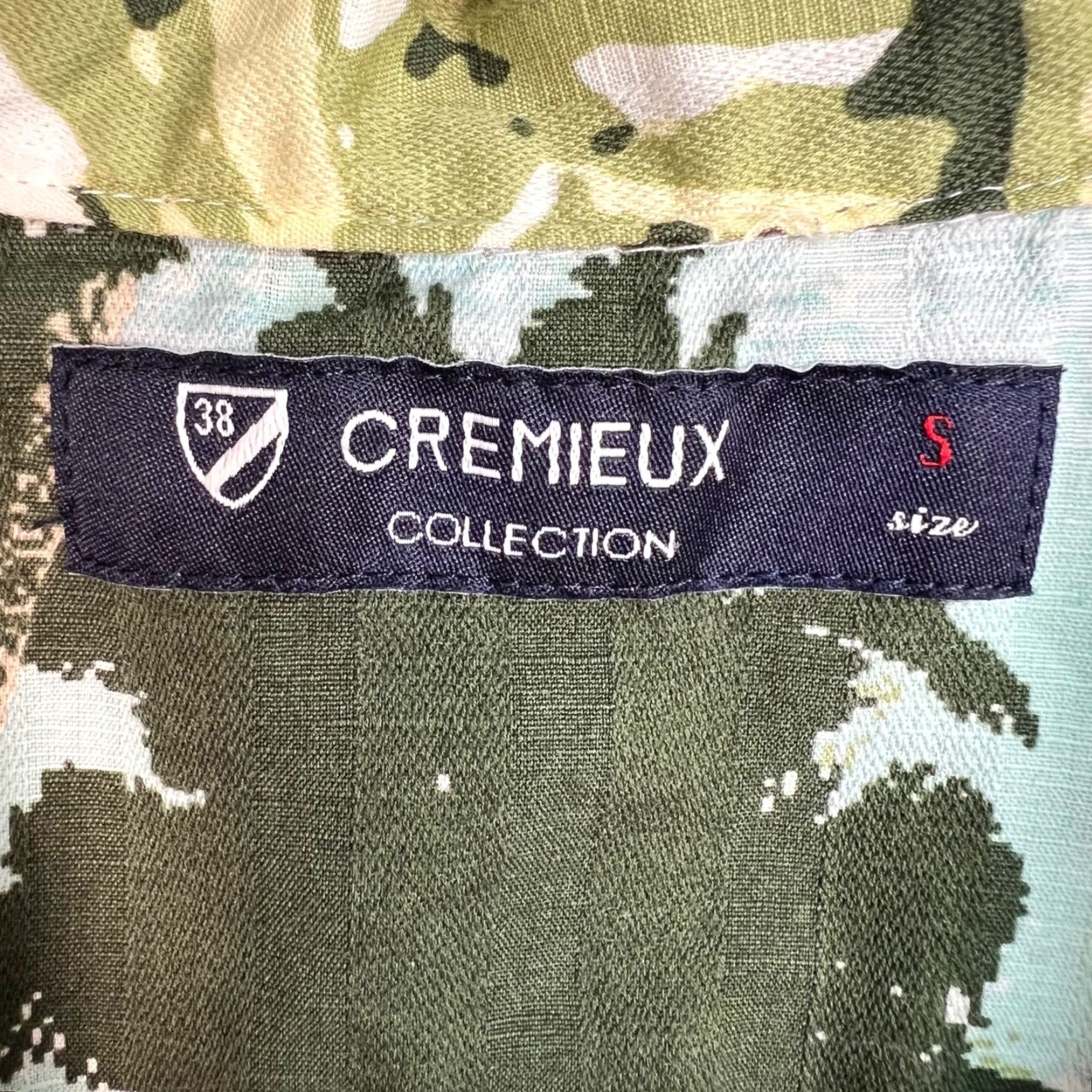 Cremieux Cremeux Mens Small Hawaiian Short Sleeve Shirt Palm & Floral Print Shirt Size US S / EU 44-46 / 1 - 3 Thumbnail