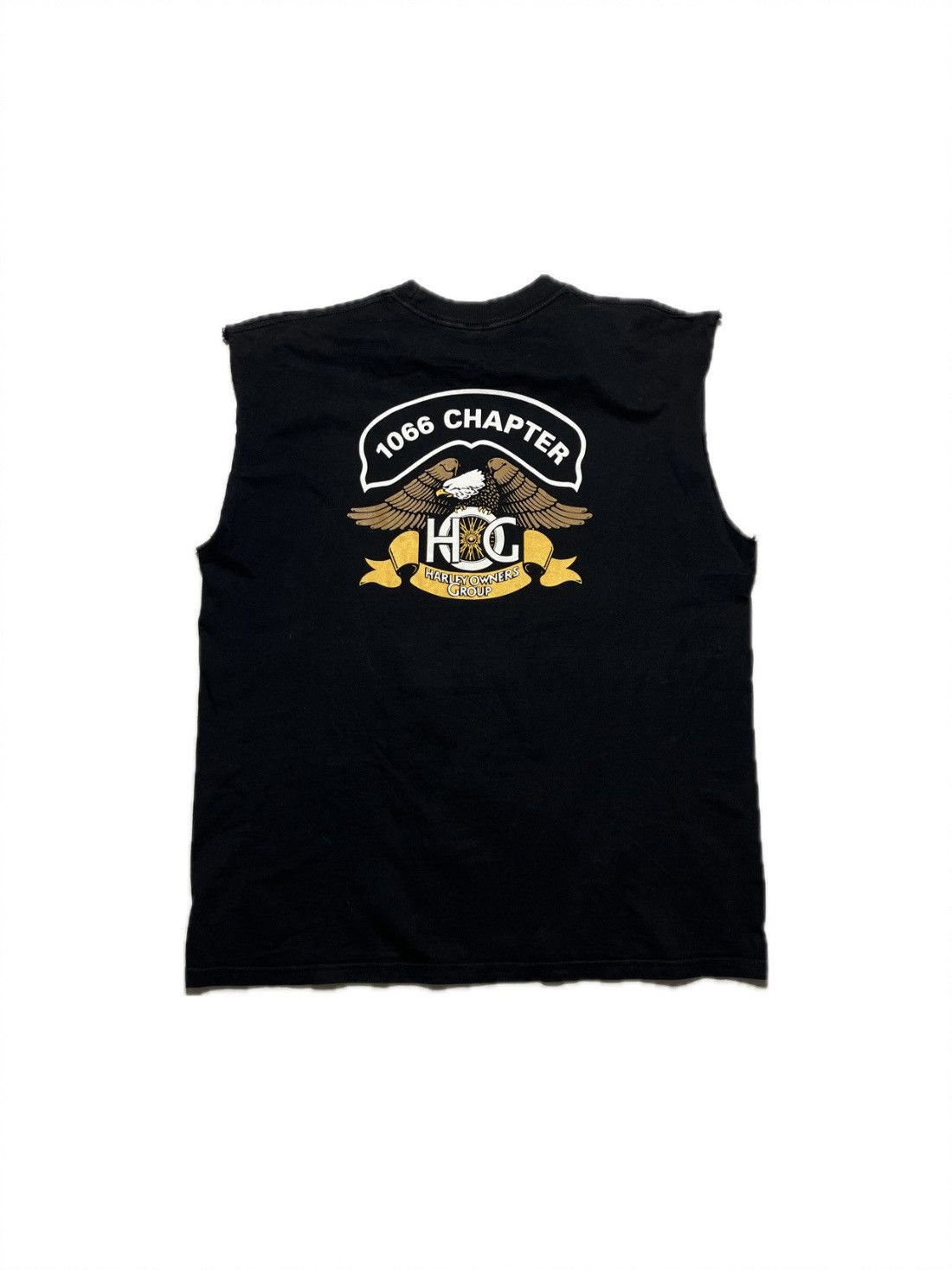 Harley Davidson Vintage 90s Harley Davidson Owners Group Tank Boxy Fit Eagle Size US L / EU 52-54 / 3 - 1 Thumbnail