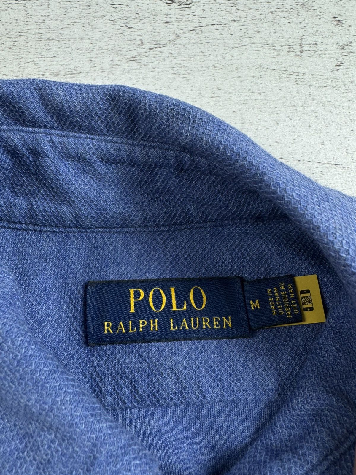 Polo Ralph Lauren Polo Ralph Lauren Knit Medium Basic Button Blue Oxford Classic LongSleeve Shirt Size US M / EU 48-50 / 2 - 7 Thumbnail