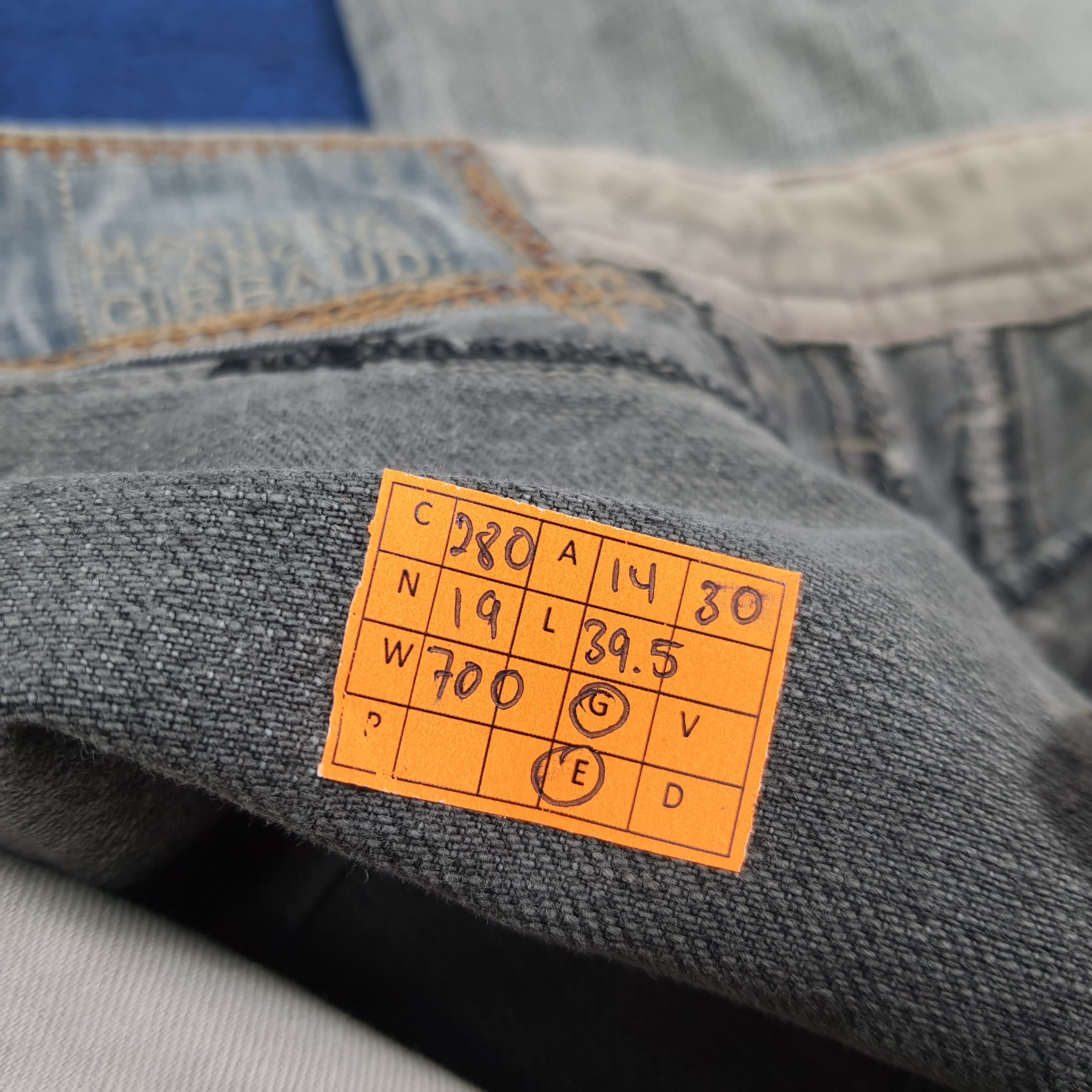 Marithe + Francois Girbaud Vintage Marithe Francois Girbaud Grey Baggy Jeans C280N19 Size US 29 - 13 Thumbnail