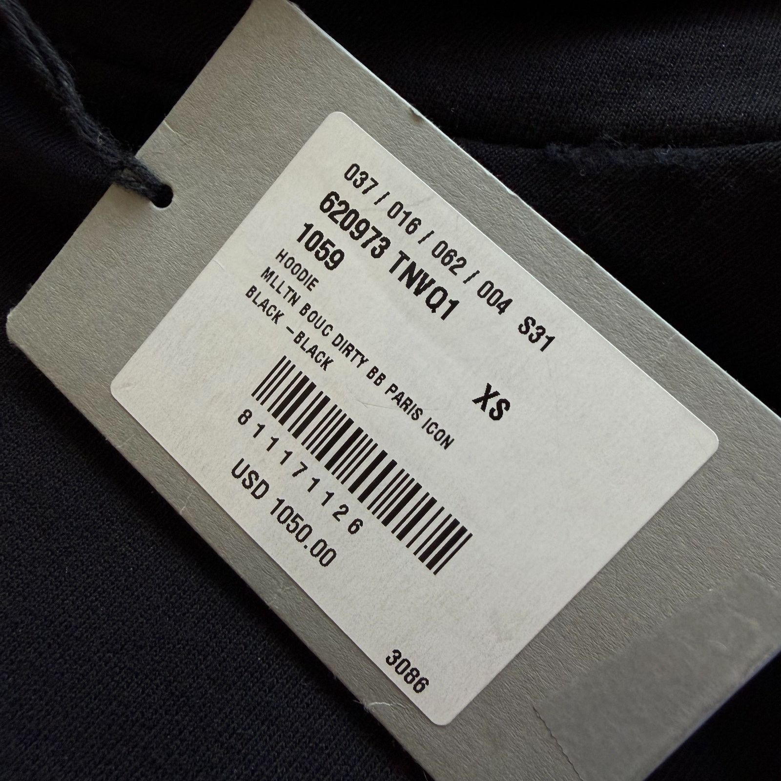 Balenciaga Mens Balenciaga Hand Drawn BB Icon Hoodie Brand New Size US XS / EU 42 / 0 - 6 Thumbnail