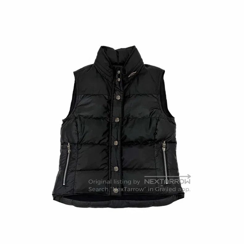 Chrome Hearts CHROME HEARTS Size S Black down vest Size US S / EU 44-46 / 1 - 1 Thumbnail