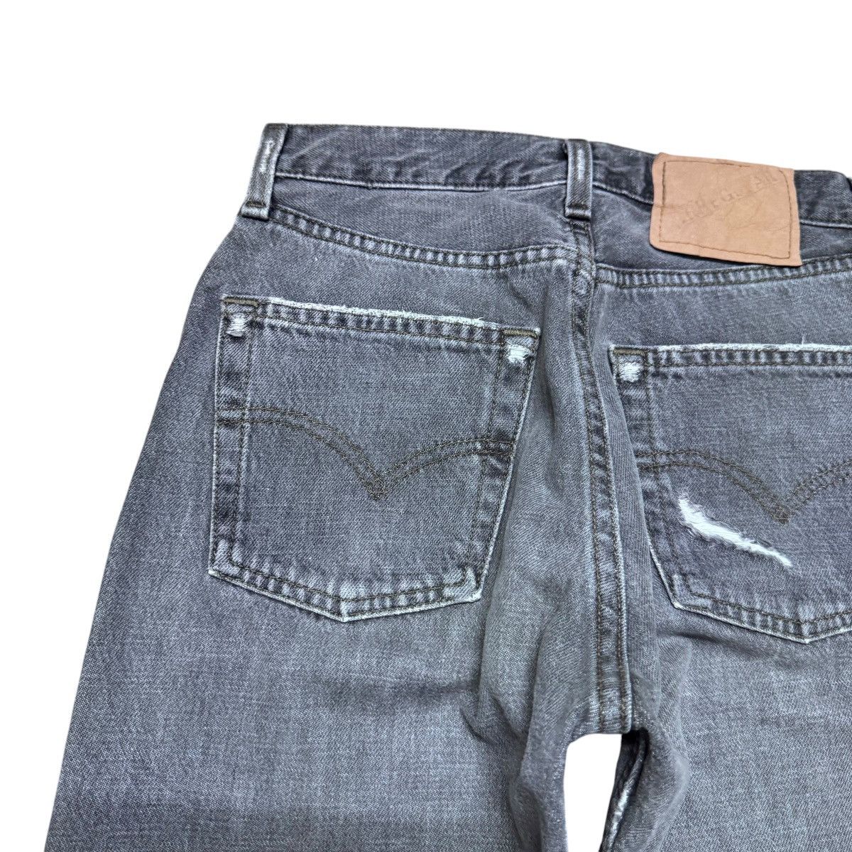 Levi's Vintage Levis 501 Charcoal Jeans Size 26" / US 2 / IT 38 - 10 Thumbnail