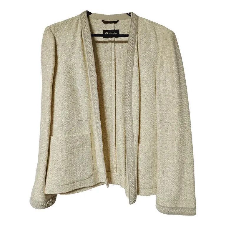 Loro Piana LORO PIANA Women's Silk Jacket Size L / US 10 / IT 46 - 1 Thumbnail