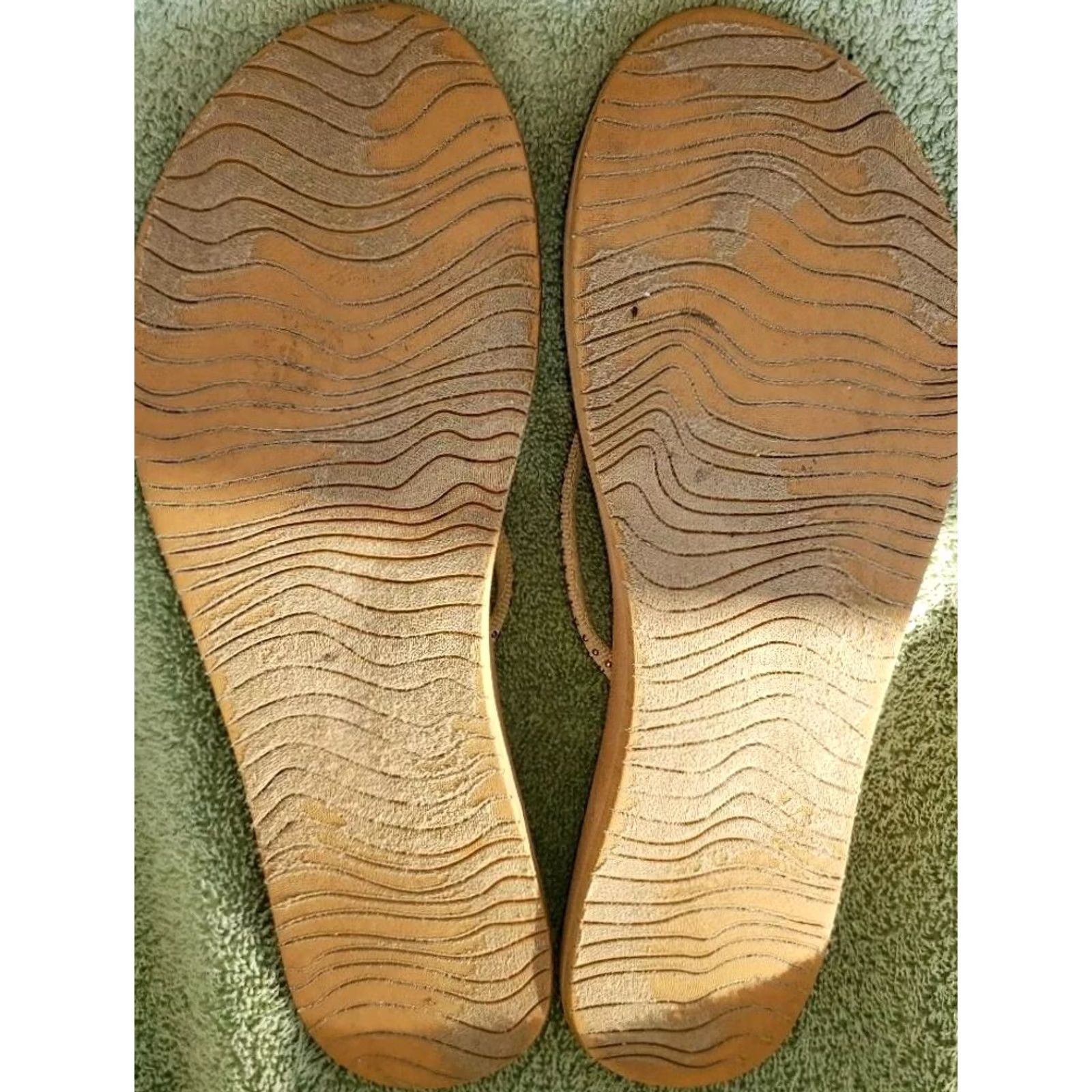 REEF Reef Women's Flip Flops US 10 Brown Bottoms With Formed Arch Synthetic Straps Sandal Womens Size 32" / US 10 / IT 46 - 8 Thumbnail