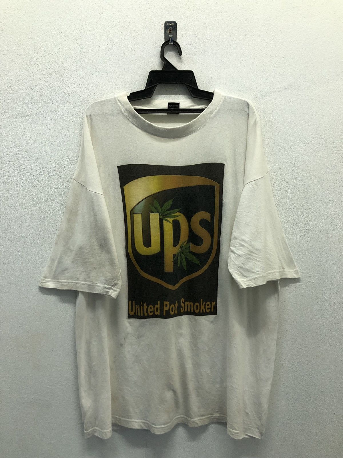 Vintage Vintage Jef's Idea Ups United Pot Smoker T-Shirt Size US XXL / EU 58 / 5 - 1 Thumbnail