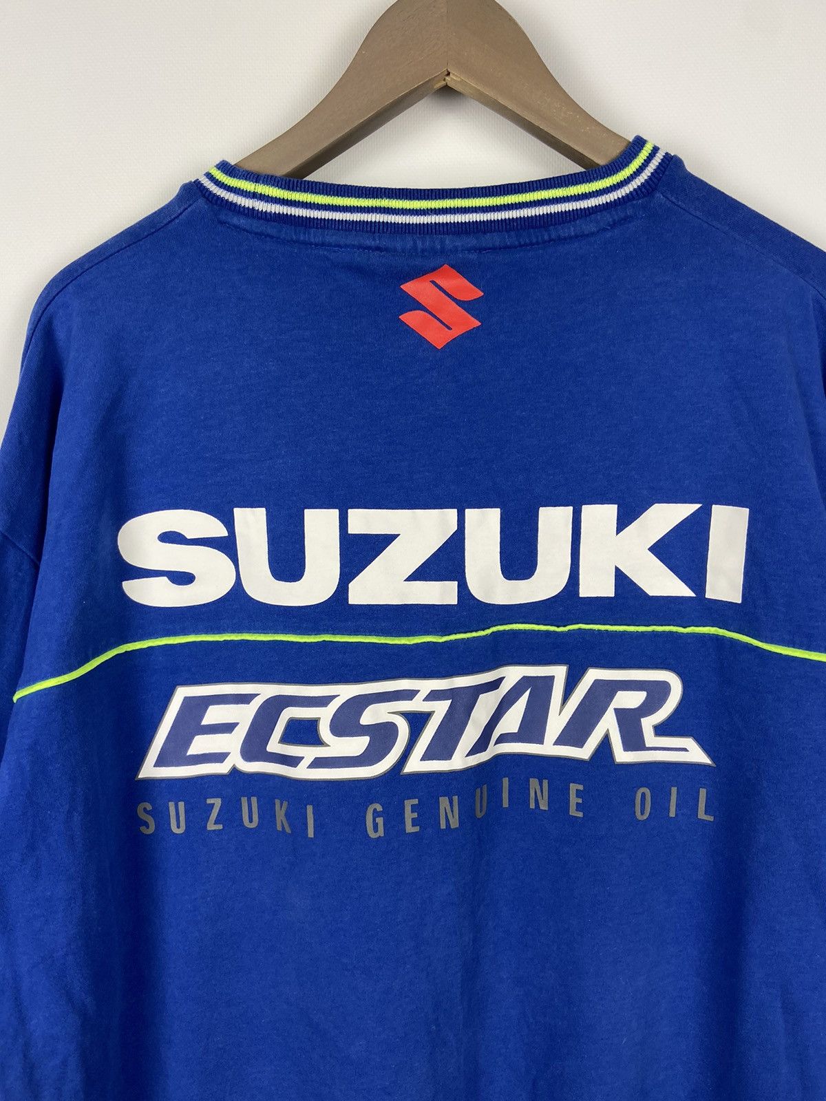 Vintage Team Suzuki Ecstar Official Merchandise Men’s Blue T-Shirt Size US XXL / EU 58 / 5 - 13 Thumbnail