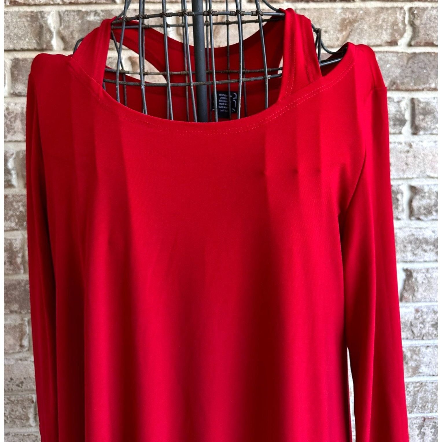 Other Clara Sun Woo Tunic Top Medium Asymmetrical Cold Shoulder Bu Size M / US 6-8 / IT 42-44 - 3 Thumbnail