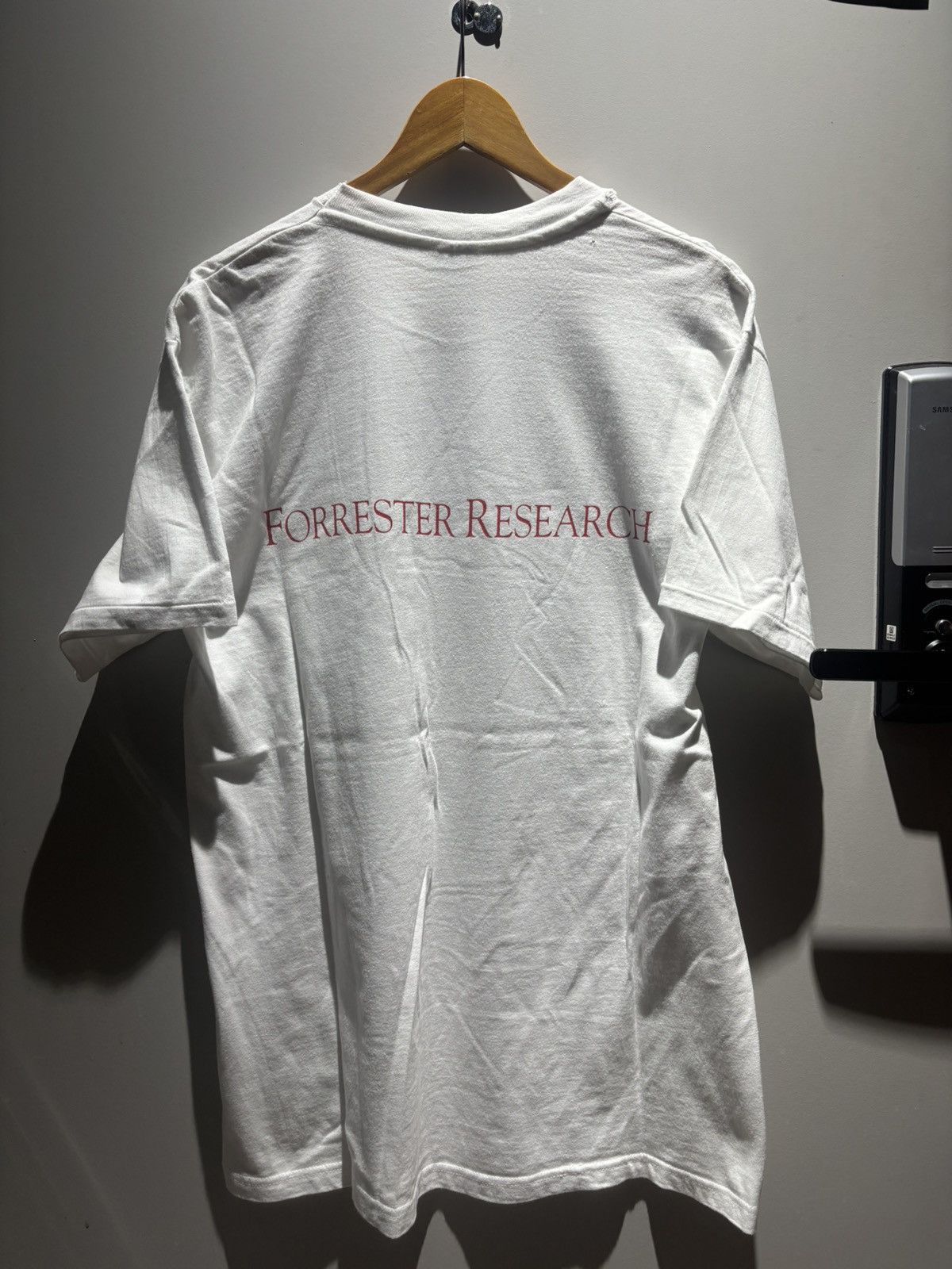 Vintage Vintage “People and Technology” T-shirt Size US XL / EU 56 / 4 - 5 Thumbnail
