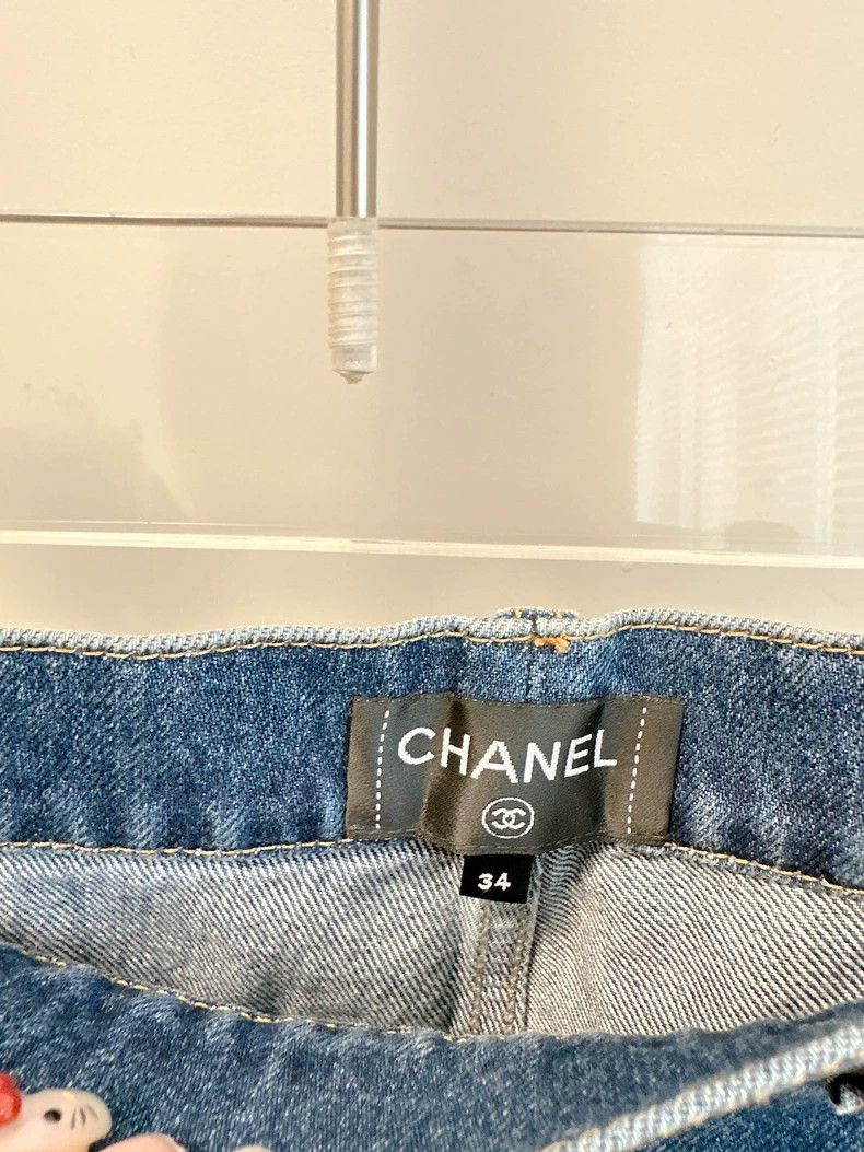 Chanel Chanel 24k wide-leg jeans Size 42" / US 20 - 3 Thumbnail