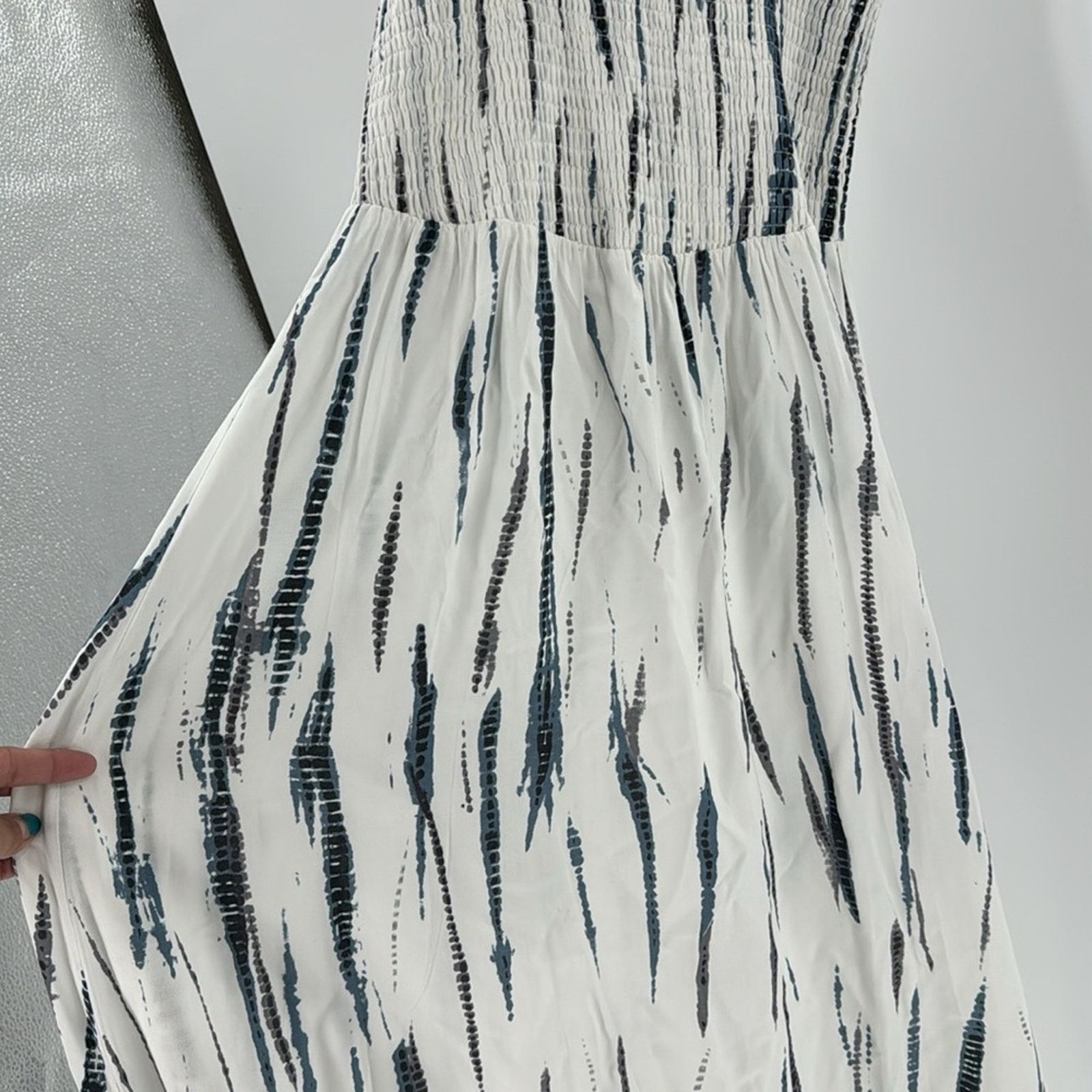 Soft Surroundings Soft Surroundings Monterey Maxi Dress Smocked size L Size L / US 10 / IT 46 - 5 Thumbnail
