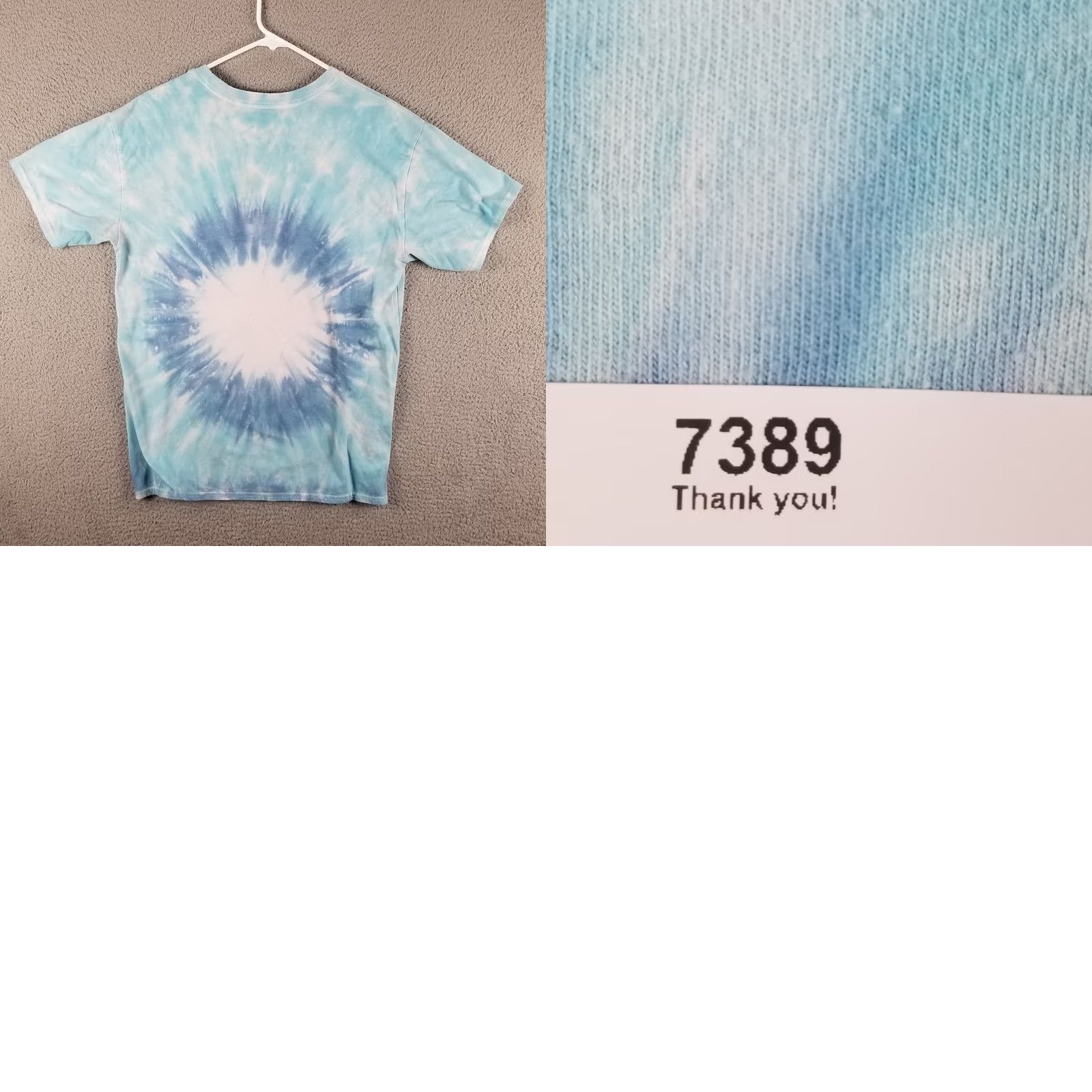 Vintage Space Jam Men T-Shirt Medium Tie-Dye A New Legacy Cartoon Cast Graphic Adult Tee Blue M Mens T-Shirt Size US M / EU 48-50 / 2 - 8 Thumbnail
