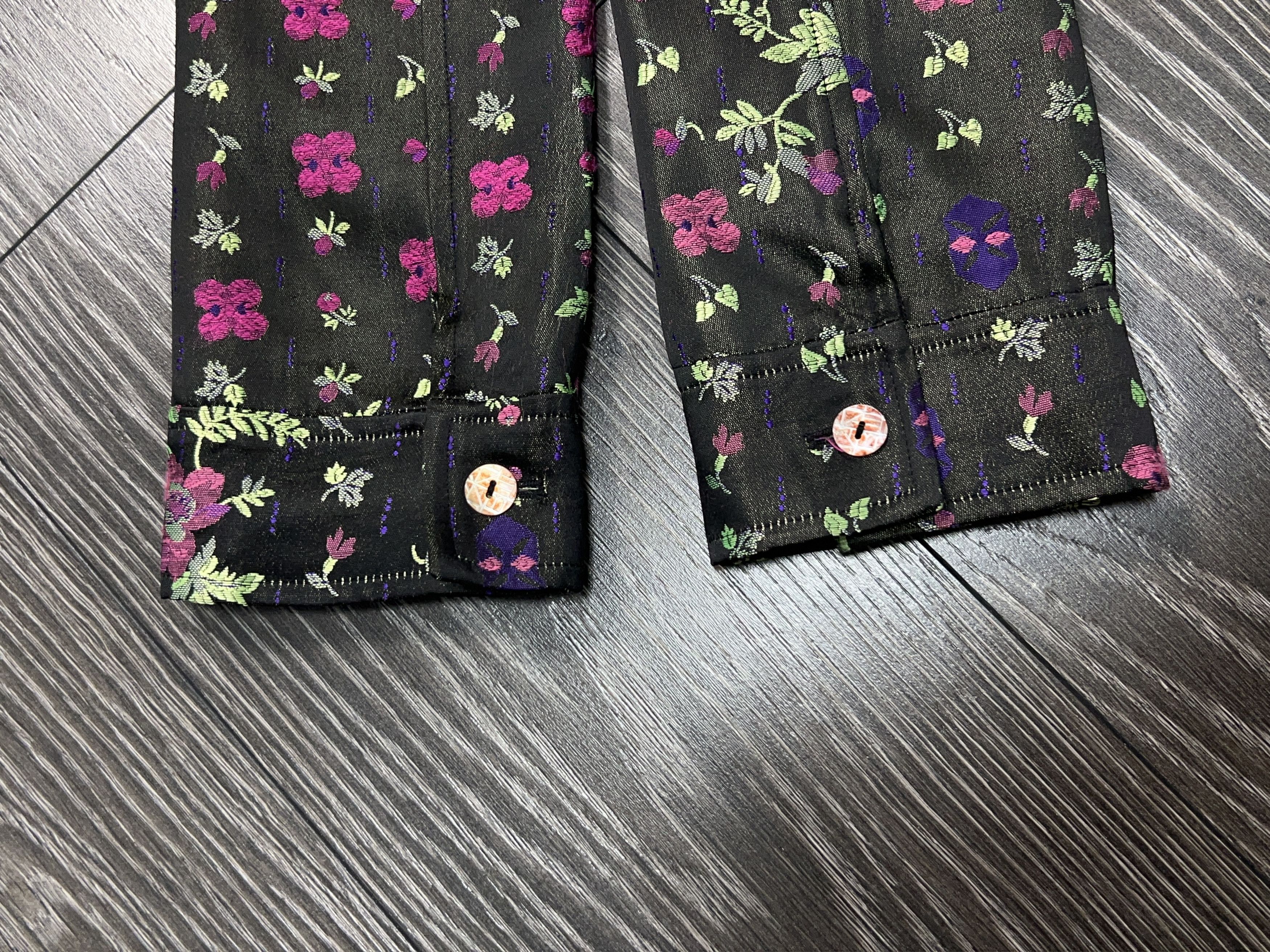 Christian Lacroix Bazar Christian Lacroix Floral Blazer Jacket Button France Size XS / US 0-2 / IT 36-38 - 8 Thumbnail