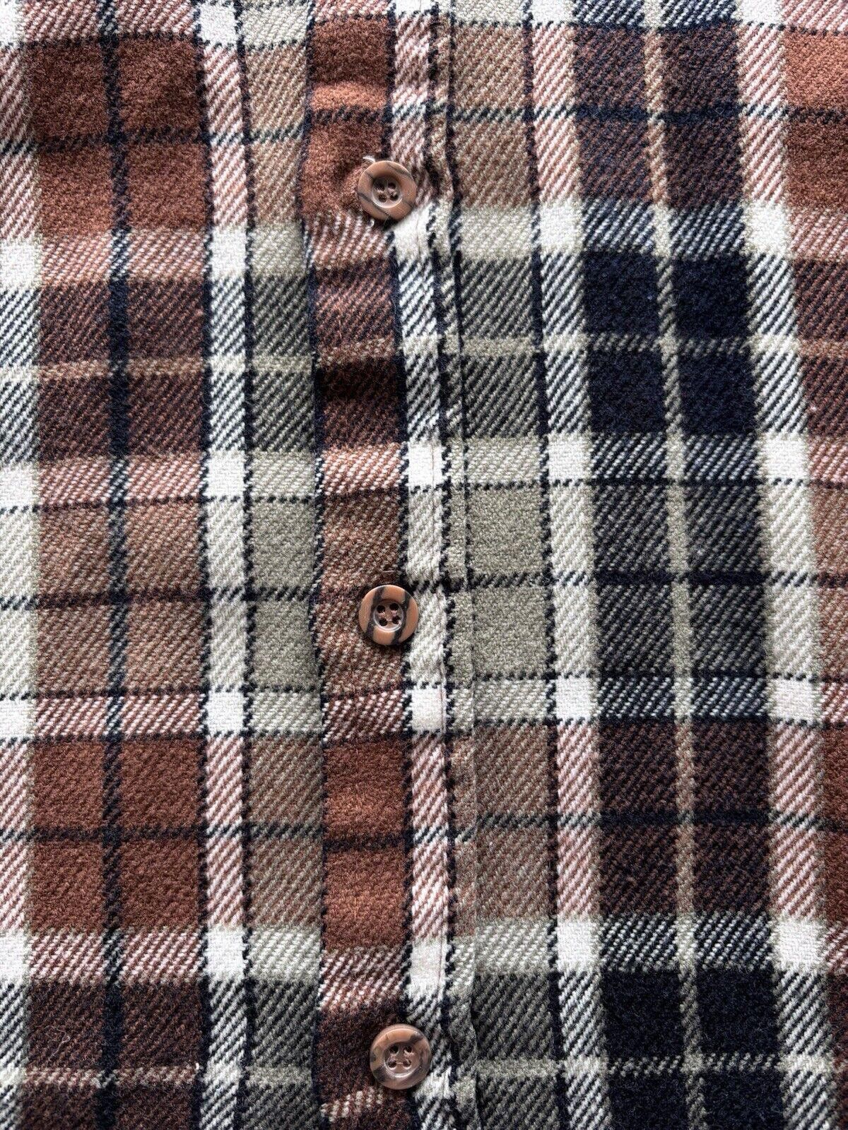 JCPenney × Vintage Vintage JC Penney Acrylic Button Up Flannel Mens Medium Tall Size US M / EU 48-50 / 2 - 6 Thumbnail