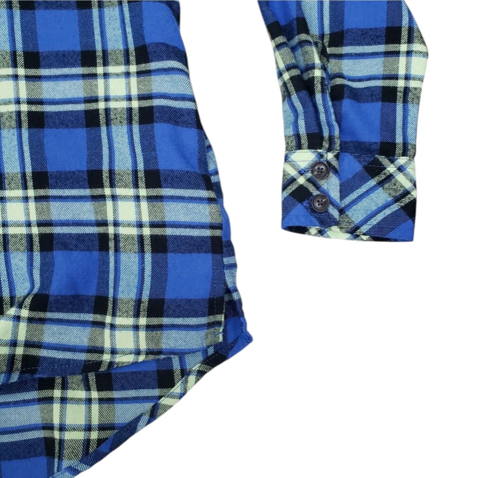Other Wild Fable Flannel Oversized Boyfriend Shirt Spliced Plaid S Size S / US 4 / IT 40 - 7 Thumbnail