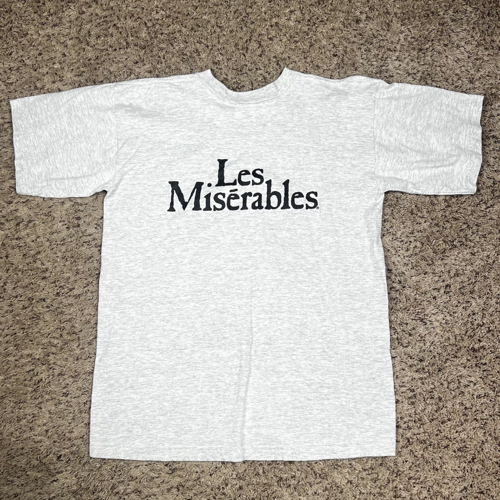 Doublet VINTAGE Les Miserables Musical Grey Double-Sided Graphic T-Shirt Medium Unisex Adults CDM Shirt Mens Girls Womens Size US M / EU 48-50 / 2 - 3 Thumbnail