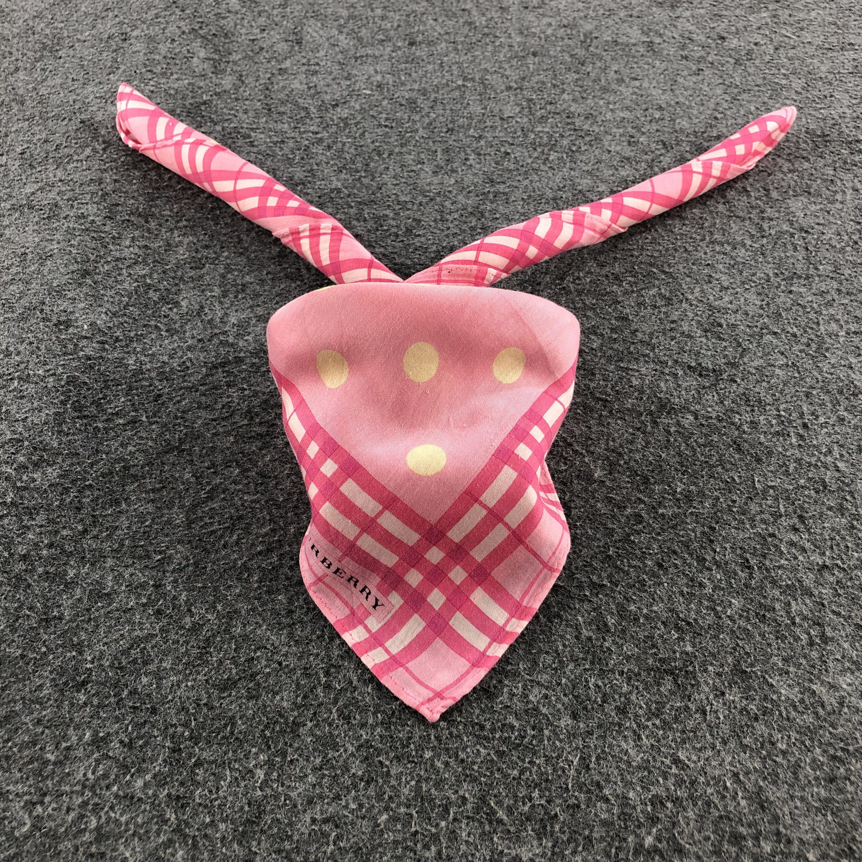 Burberry Burberry Neckerchief Handkerchief Bandana H1411 Size ONE SIZE - 2 Thumbnail