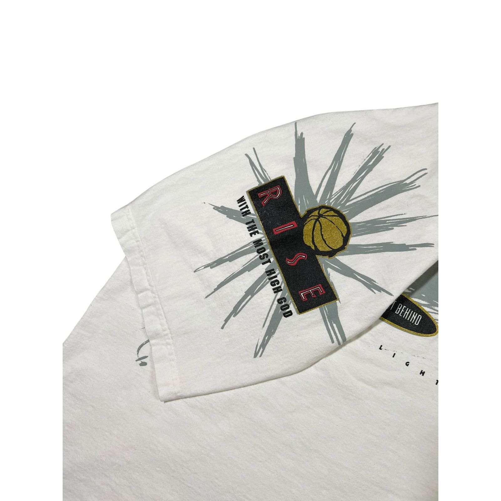 Vintage Vintage ElevateRise With The Most High God jesus AOP tee Size US L / EU 52-54 / 3 - 5 Thumbnail