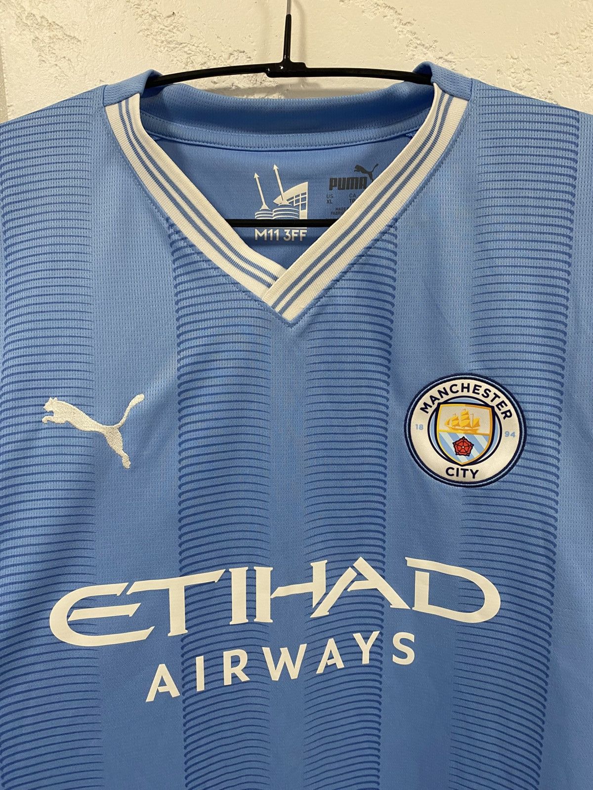 Puma Puma Manchester City Home 2023/2024 Soccer Jersey Size US XL / EU 56 / 4 - 2 Thumbnail