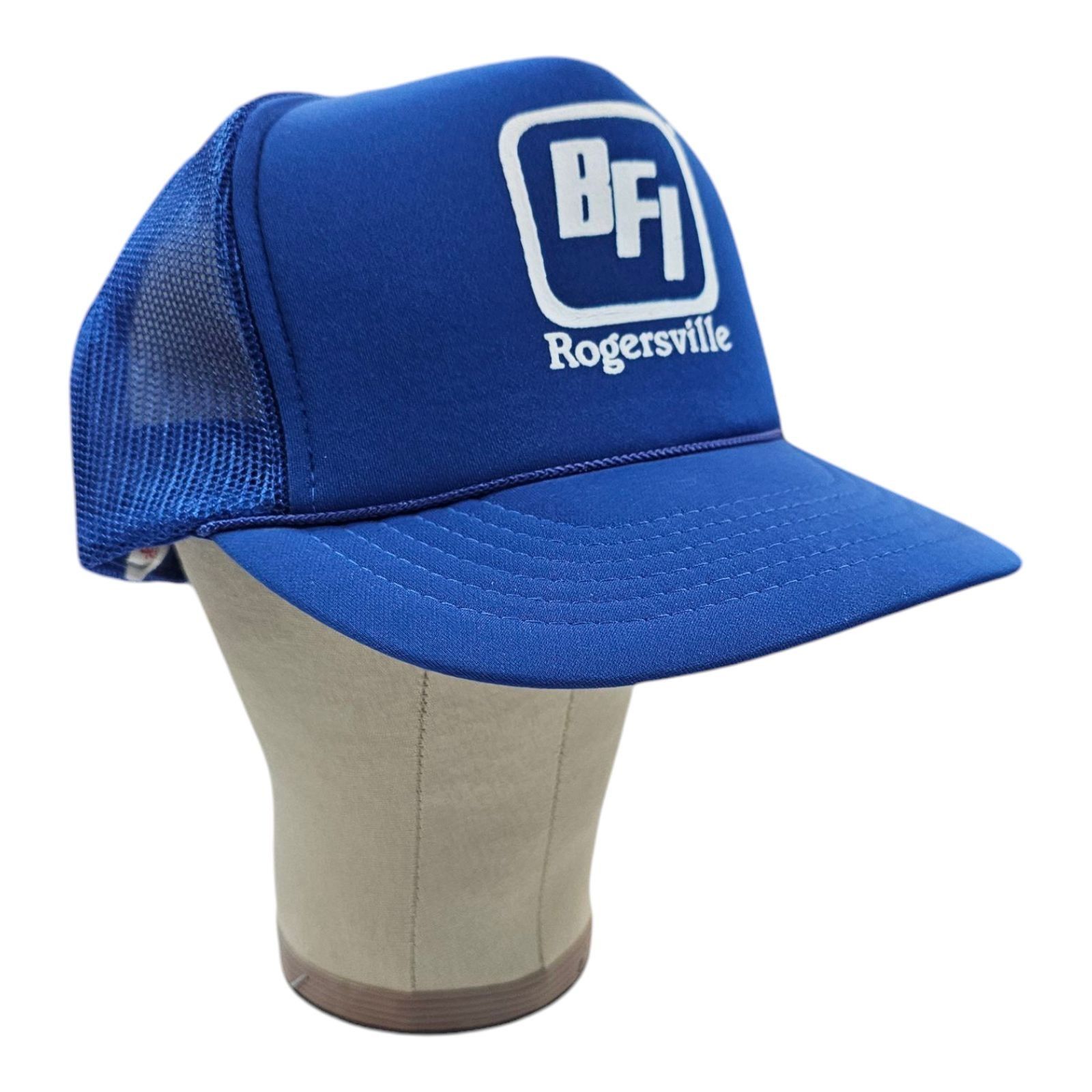 Other BFI Browning Ferris Rope Braid Mesh Snapback Cap Vintage 90s Size ONE SIZE - 3 Thumbnail
