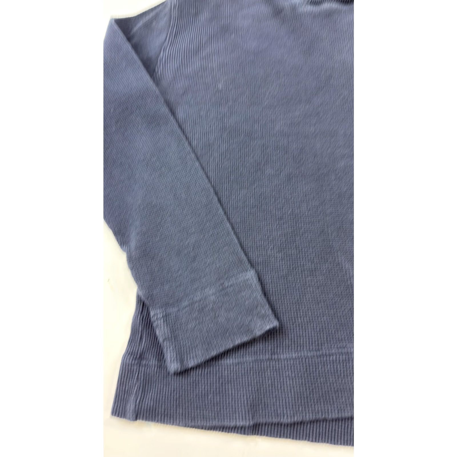 Michael Kors Michael Kors Sweater Mens Large Navy Blue Shawl Collar Waffle-Knit Pullover Casual Size US L / EU 52-54 / 3 - 2 Thumbnail