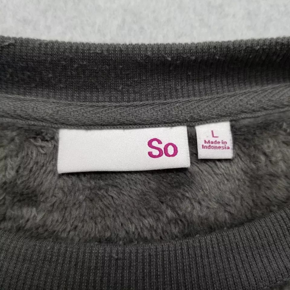 Other So Sherpa Sweater Womens Large Sweatshirt Long Sleeve Size L / US 10 / IT 46 - 7 Thumbnail