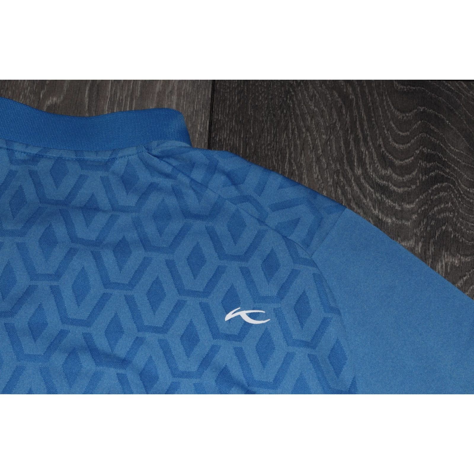 KJUS KJUS Polo Shirt Golf Blue M Mens Short Sleeve Collared Low Collar Ultra-Light Soft Fabric Size US M / EU 48-50 / 2 - 7 Thumbnail