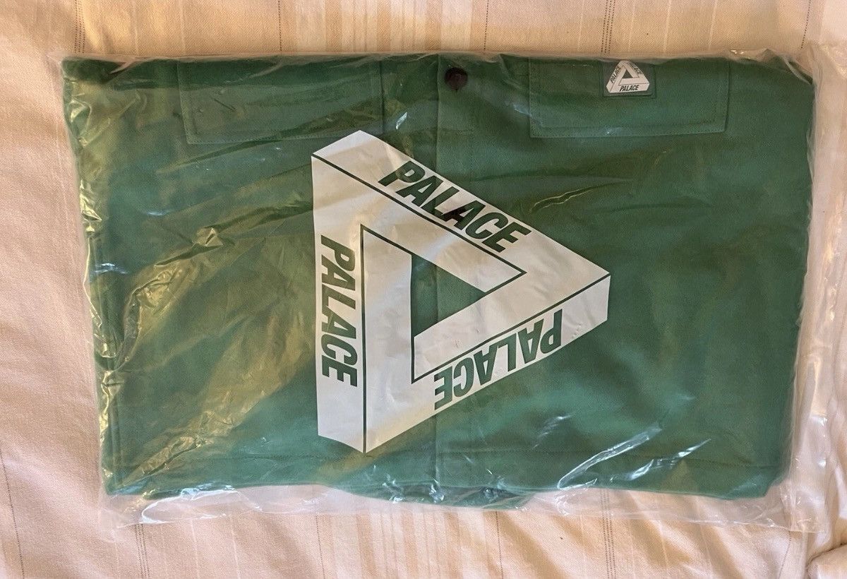 Palace Palace Wool Shirt Jacket Sweet Pea Green Size XL Brand New Size US XL / EU 56 / 4 - 8 Thumbnail