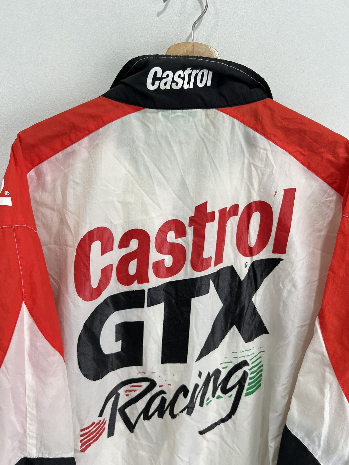 Vintage Vintage Castrol Racing Jacket Windbreaker gas promo Size US XL / EU 56 / 4 - 4 Thumbnail