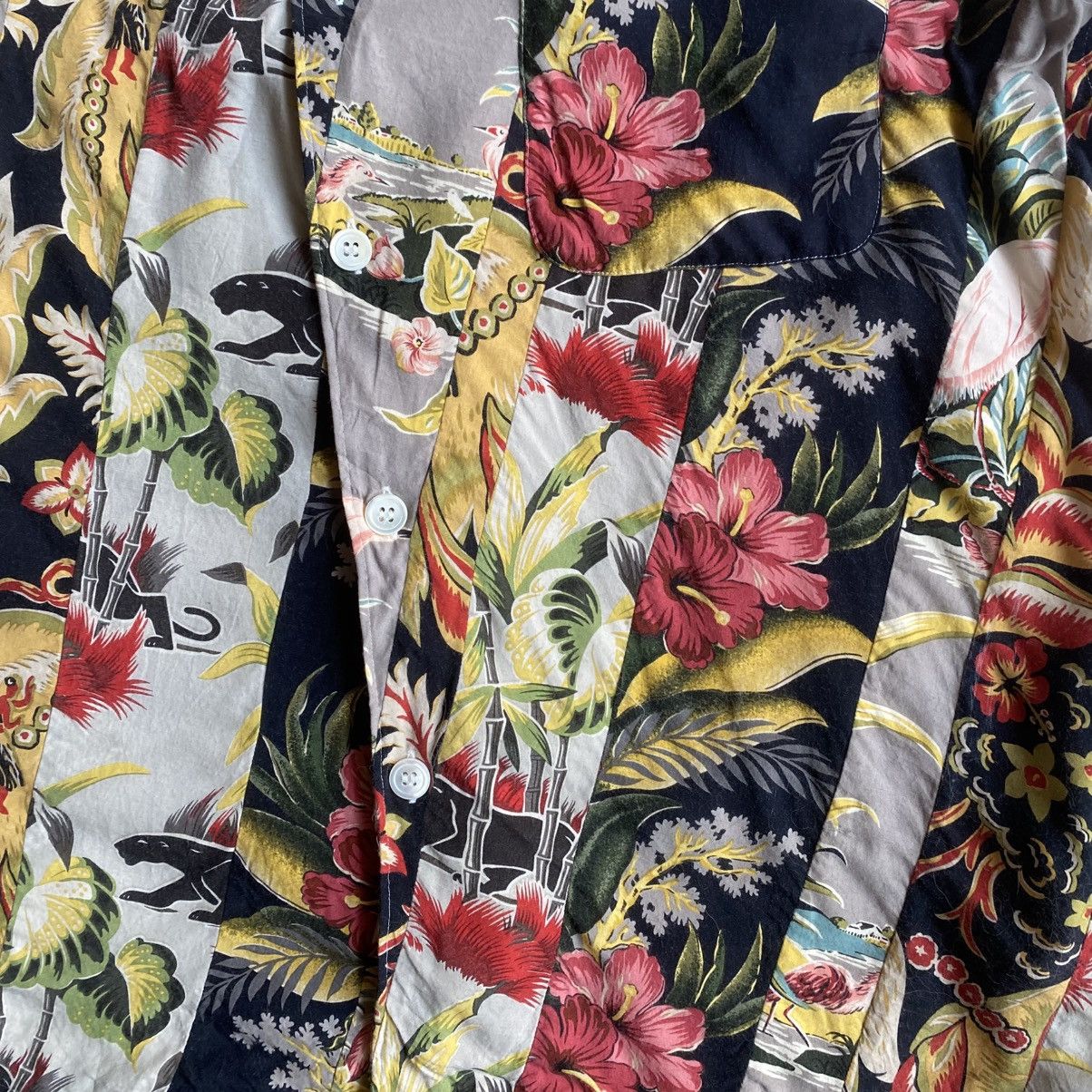 Comme des Garcons Vintage 2000 Hawaii Cut And Sew Camp Collar Shirt Size US L / EU 52-54 / 3 - 5 Thumbnail