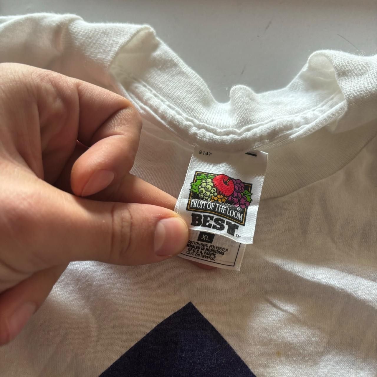 Fruit Of The Loom × Japanese Brand × Vintage Fruit of the Loom T-shirt Size US XL / EU 56 / 4 - 3 Thumbnail