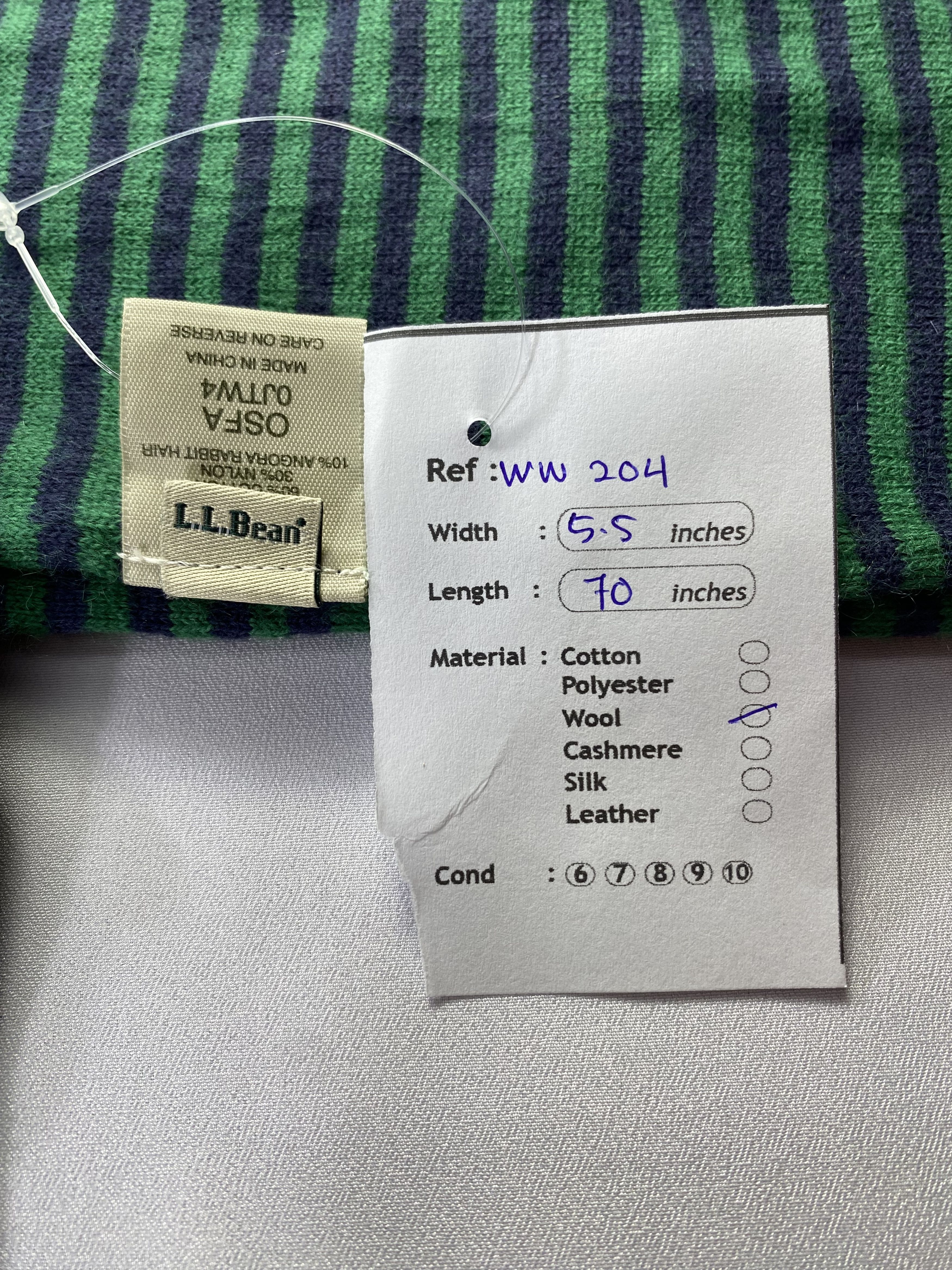 L.L. Bean L.L. Bean Scarf / Muffler / Neckwear - WW204 Size ONE SIZE - 5 Thumbnail