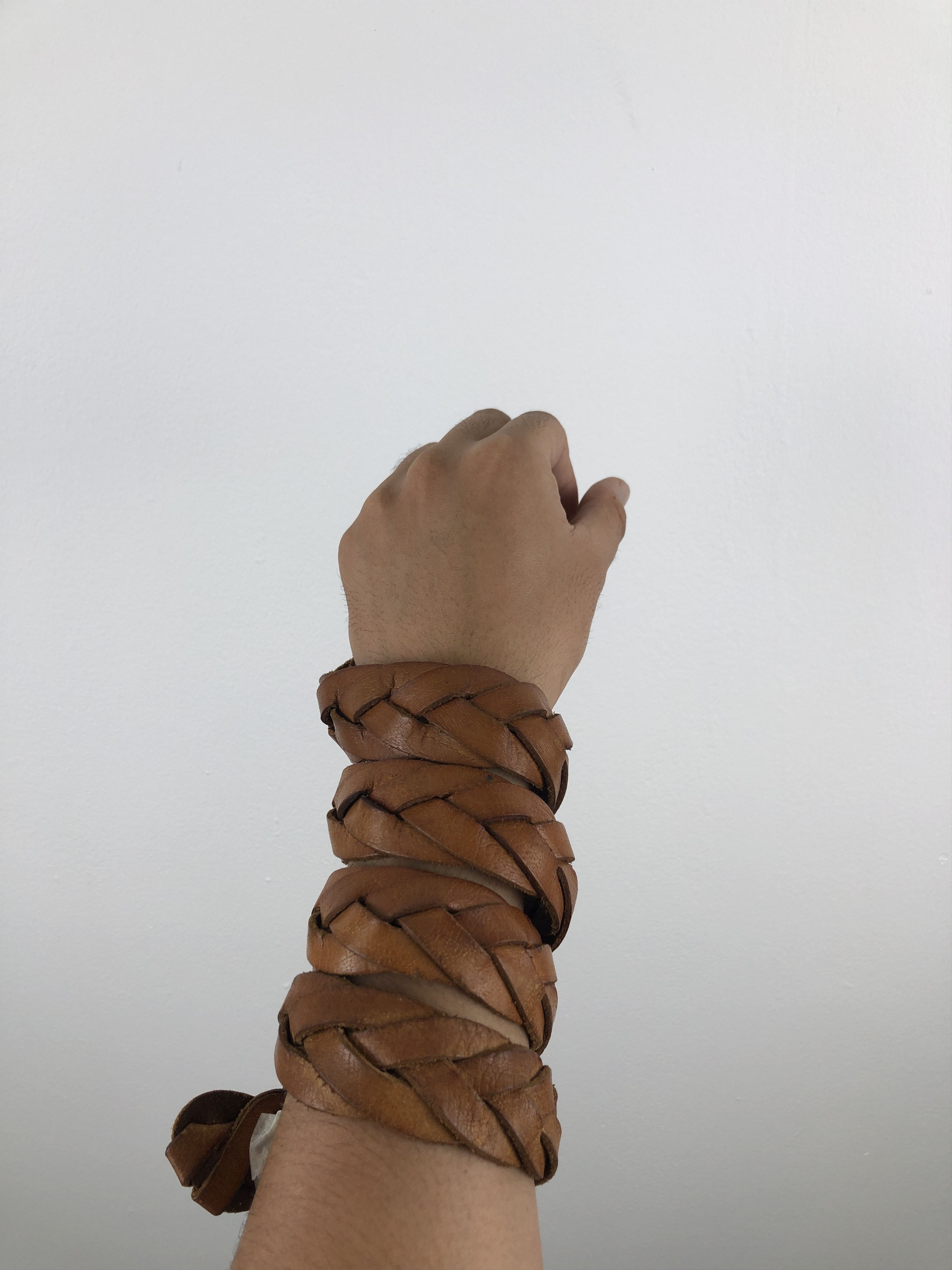 Japanese Brand Braided Leather Buckle Japanese Brand Belt B0014 Size ONE SIZE - 3 Thumbnail