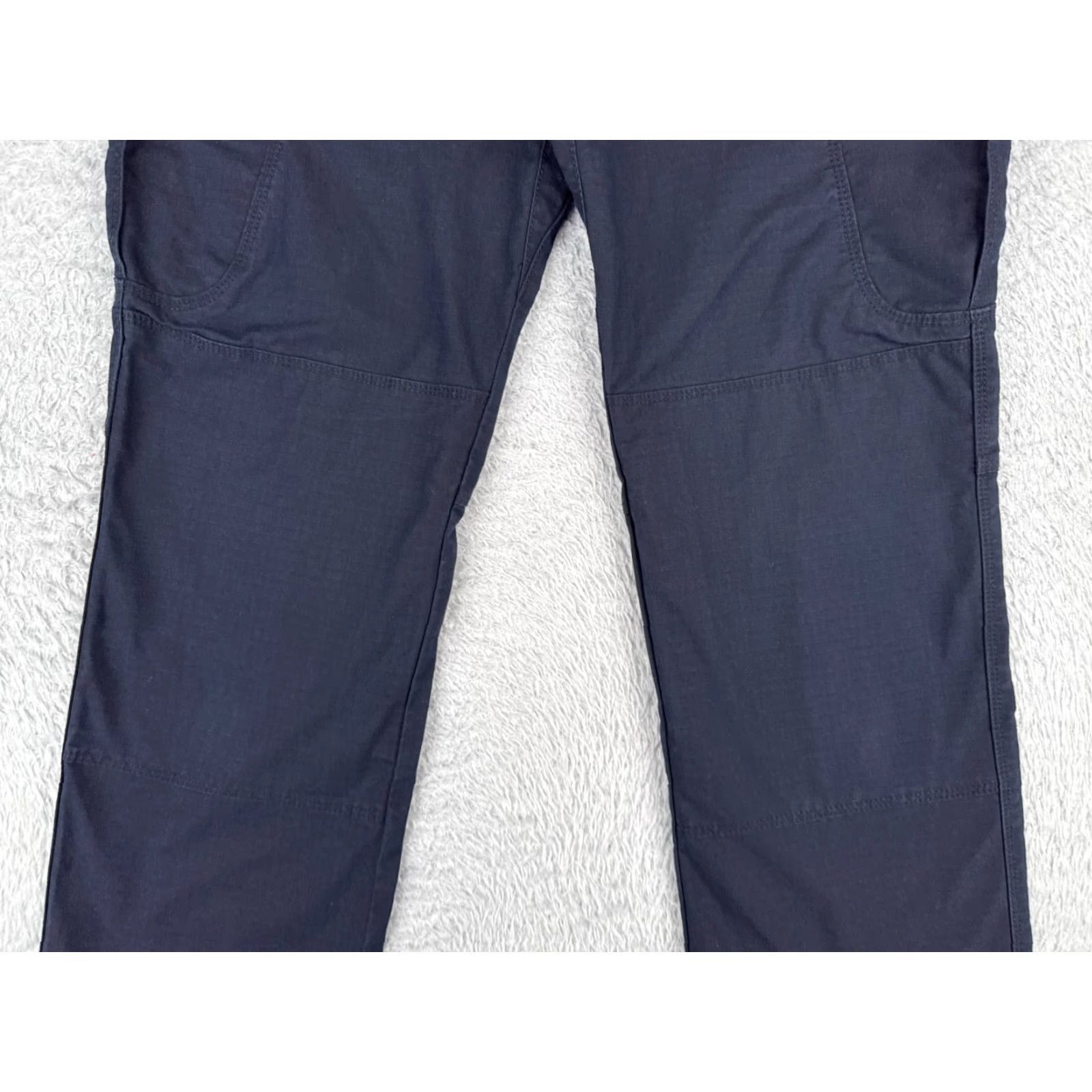 Vintage 5.11 Tactical Pants Women 6 Blue Rip-Stop Cargo Straight Leg EMT LEO 30x30 - Casual Workwear Size 28" / US 6 / IT 42 - 3 Thumbnail